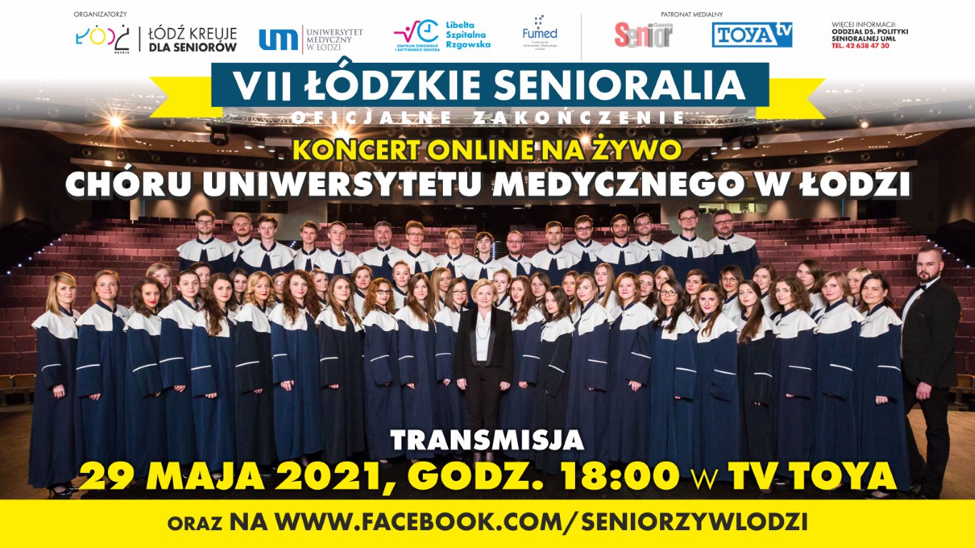 Vii Dzkie Senioralia Zapraszamy Na Koncert Ch Ru Uniwersytetu