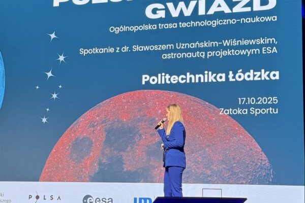 Polska sięga gwiazd – dr Sławosz Uznański-Wiśniewski z wizytą w Łodzi 9