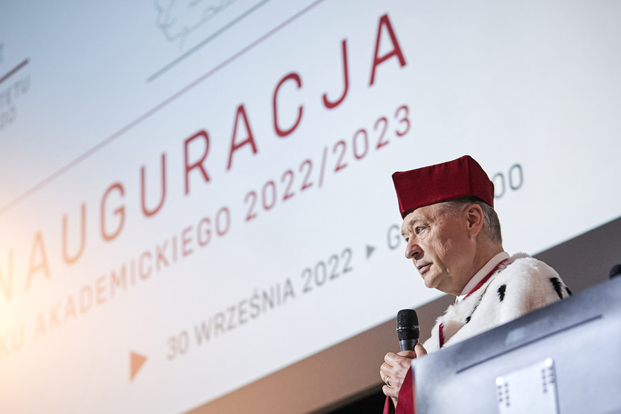 PRZEMÓWIENIE INAUGURACYJNE JM REKTORA UNIWERSYTETU MEDYCZNEGO W ŁODZI, PROF. RADZISŁAWA KORDKA - INAUGURACJA 2022/2023