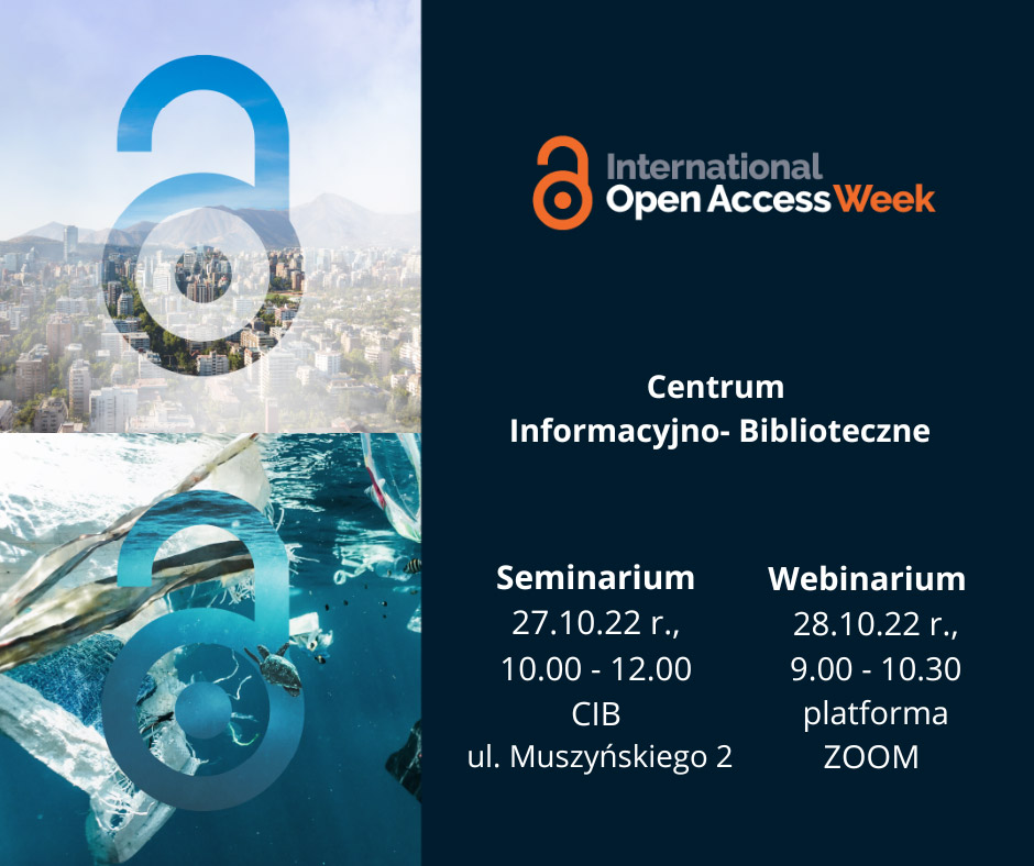 OPEN ACCESS WEEK 2022 w Uniwersytecie Medycznym w Łodzi