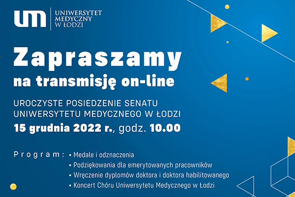 Zapraszamy na transmisję on-line - Uroczyste posiedzenie Senatu