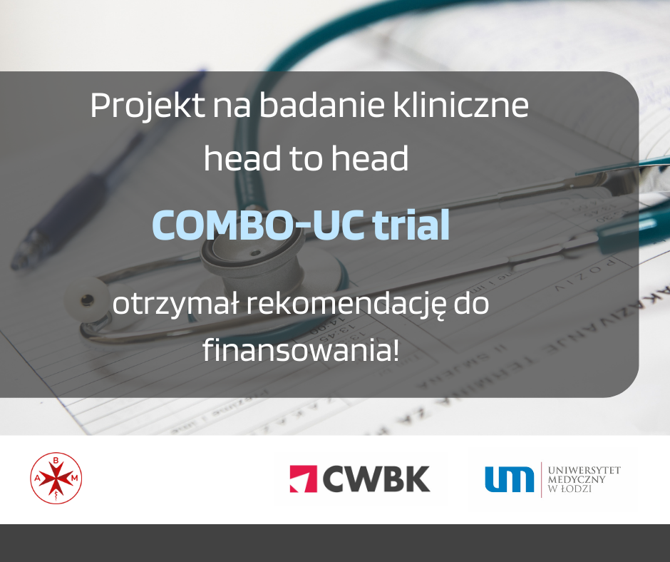 Projekt COMBO-UC trial rekomendowany do finansowania