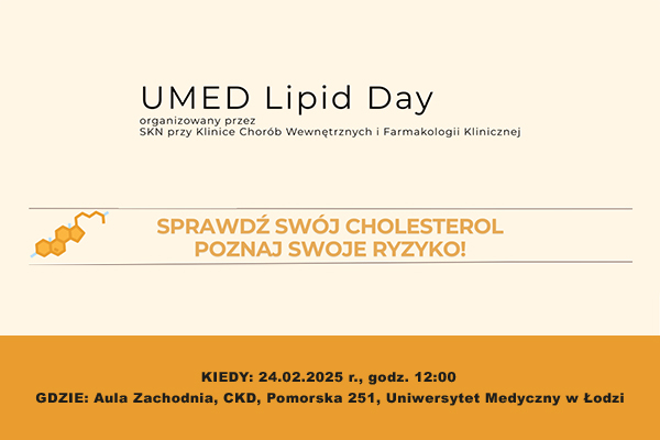 “UMED Lipid Day — Check Your Cholesterol, Know Your Risk!”