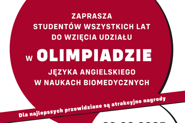 OLIMPIADA języka angielskiego w naukach biomedycznych