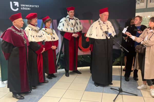 Konferencja prasowa podczas podpisania porozumienia ŁPA