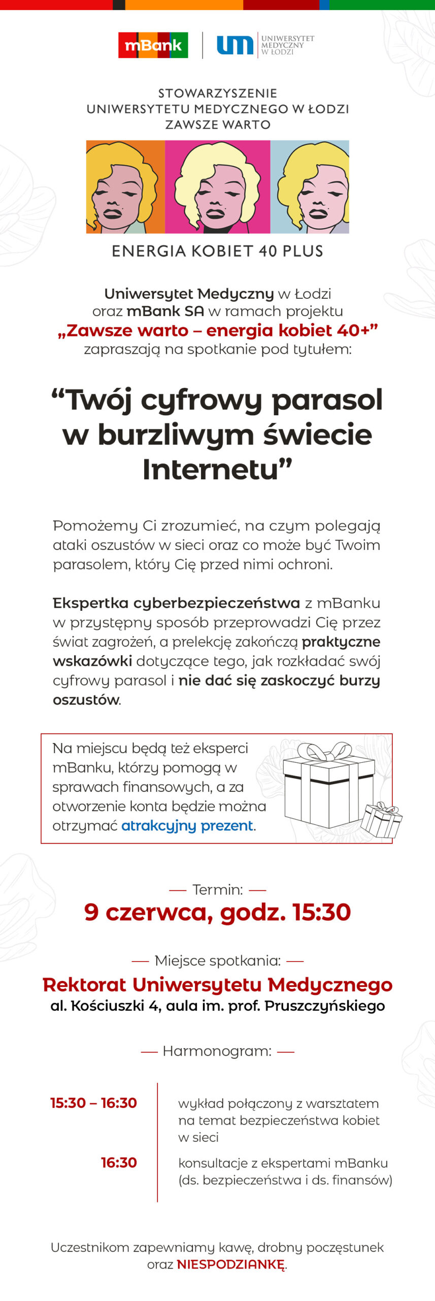 warsztaty z cyberbezpieczeństwa "Twój cyfrowy parasol w burzliwym świecie Internetu"