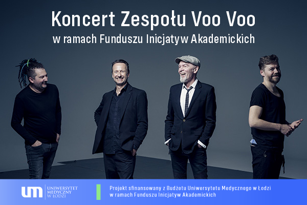 Koncert Zespołu Voo Voo — w ramach Funduszu Inicjatyw Akademickich