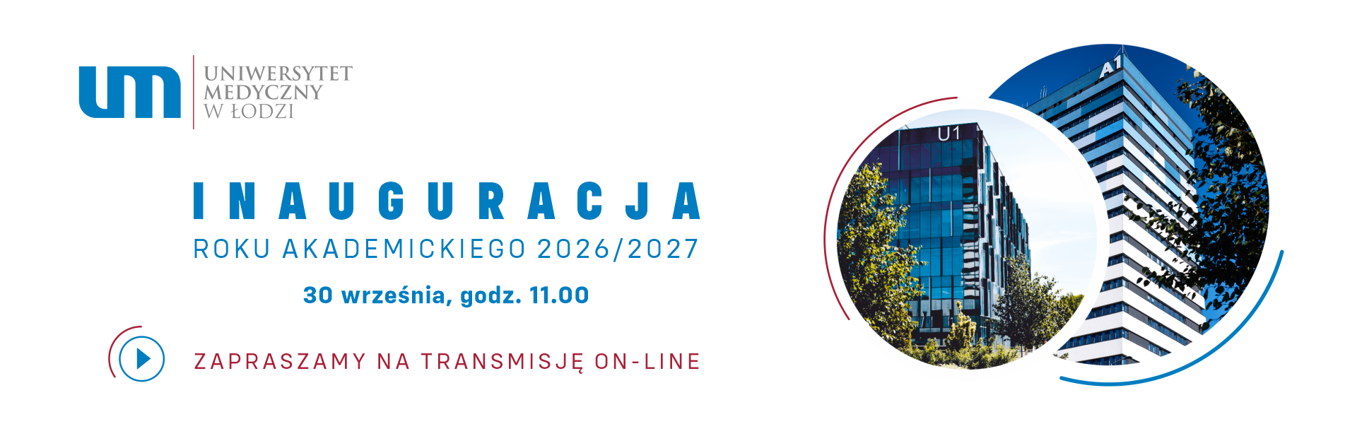 Transmisja z Inauguracji Roku Akademickiego 2026/2027