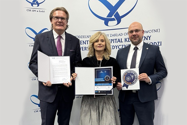 Centralny Szpital Kliniczny Uniwersytetu Medycznego w Łodzi z wyróżnieniem „Wymagaj Jakości”