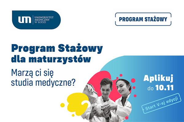 Ruszyły zapisy do V edycji Programu Stażowego UMED!