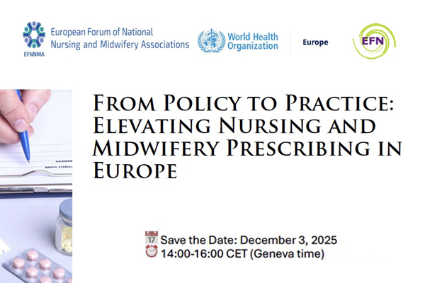 Webinar: Nurse Prescribing in Europe: Leadership, Policy and Digital Transformation