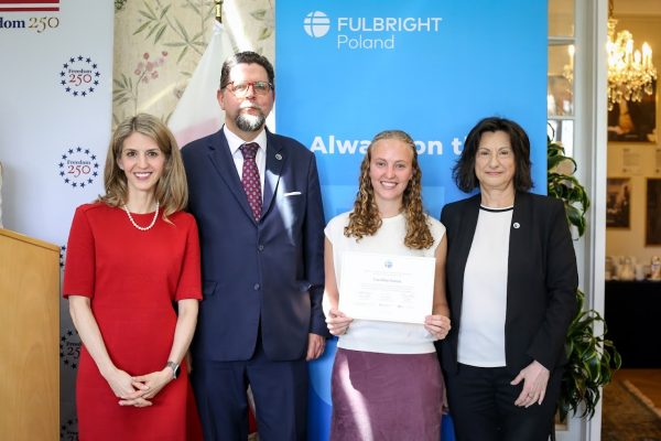 Stypendystka Programu Fulbrighta zakończyła pobyt w UMED