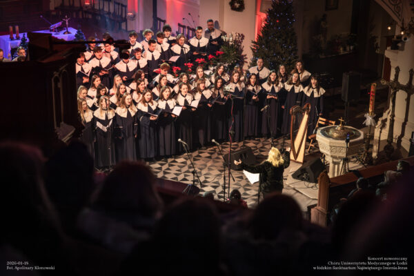 Magia dźwięku i światła – za nami Koncert Noworoczny Chóru Uniwersytetu Medycznego w Łodzi 4