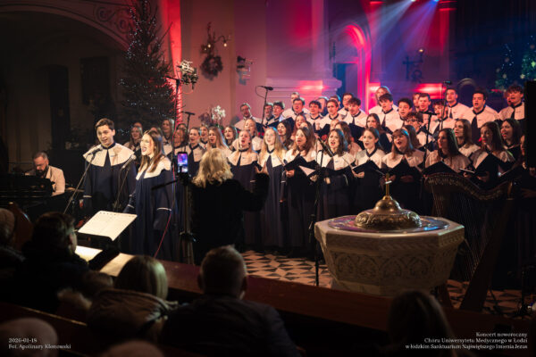 Magia dźwięku i światła – za nami Koncert Noworoczny Chóru Uniwersytetu Medycznego w Łodzi 6