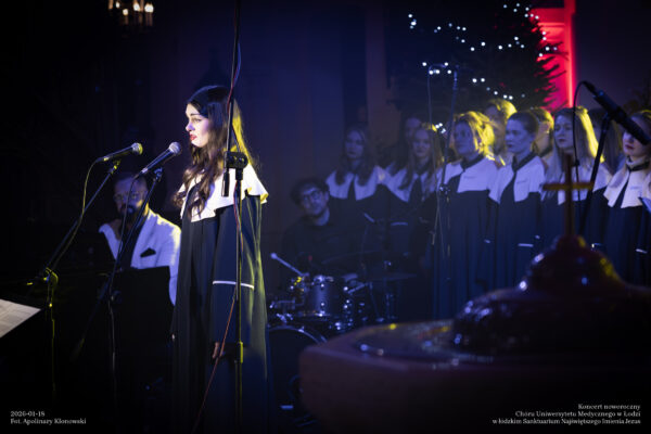 Magia dźwięku i światła – za nami Koncert Noworoczny Chóru Uniwersytetu Medycznego w Łodzi 7