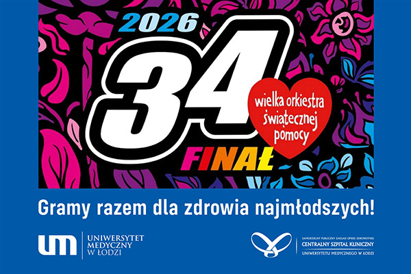 Uniwersytet Medyczny w Łodzi po raz kolejny zagrał z Wielką Orkiestrą Świątecznej Pomocy