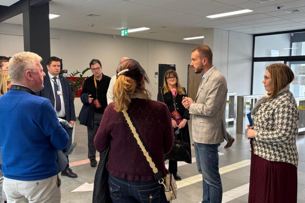 Doradcy zawodowi z Irlandii odwiedzili w Uniwersytecie Medycznym w Łodzi 3