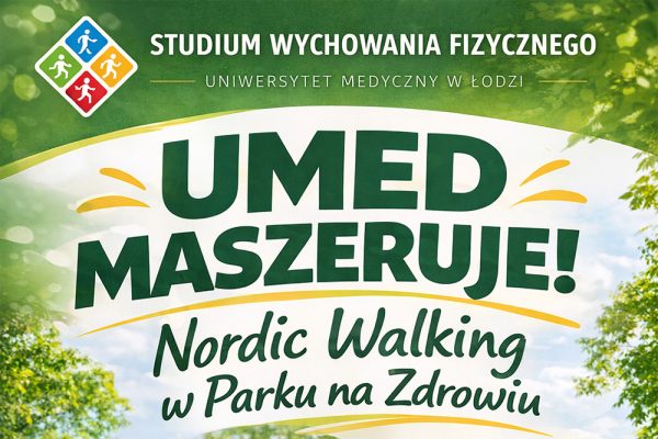 UMED MASZERUJE! — Nordic Walking w Parku na Zdrowiu