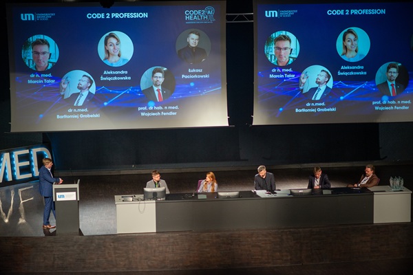CODE2HEALTH — I OGÓLNOPOLSKA STUDENCKA KONFERENCJA NAUKOWA AI W MEDYCYNIE