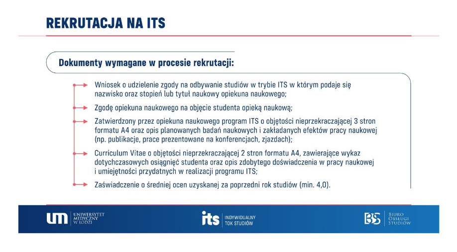 rekrutacja ITS