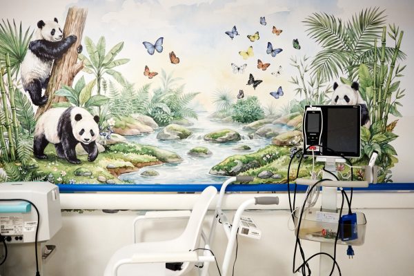Przyjazna przestrzeń dla małych pacjentów - humanizacja ścian w Centralnym Szpitalu Klinicznym UM00