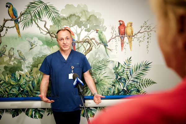 Przyjazna przestrzeń dla małych pacjentów - humanizacja ścian w Centralnym Szpitalu Klinicznym UM09