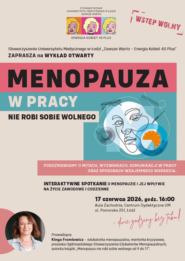 menopauza - plakat