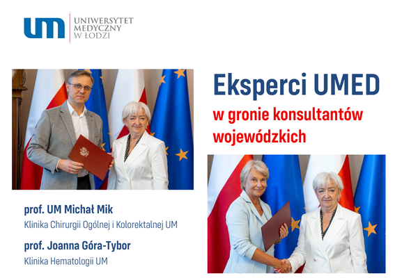 Eksperci UMED w gronie konsultantów wojewódzkich