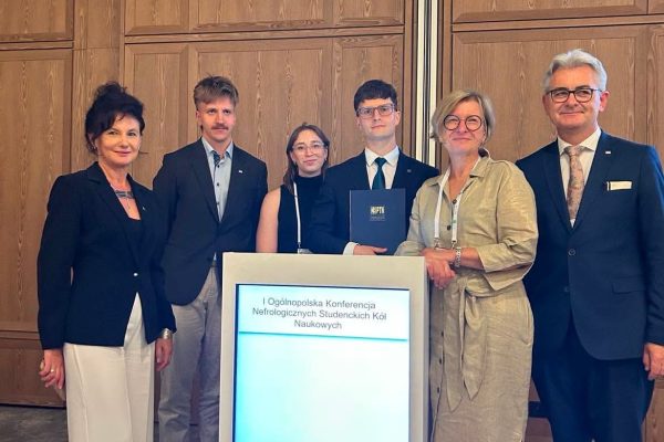 Student UMED laureatem I Ogólnopolskiej Konferencji Nefrologicznych Kół Naukowych