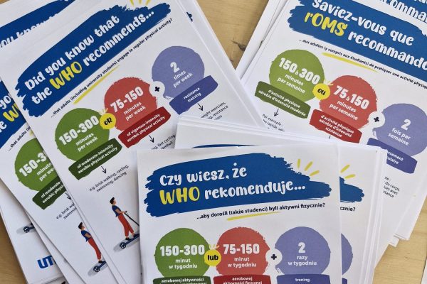 STUDENCI FIZJOTERAPII UMED PROMOWALI AKTYWNOŚĆ FIZYCZNĄ PODCZAS DNIA IFE6