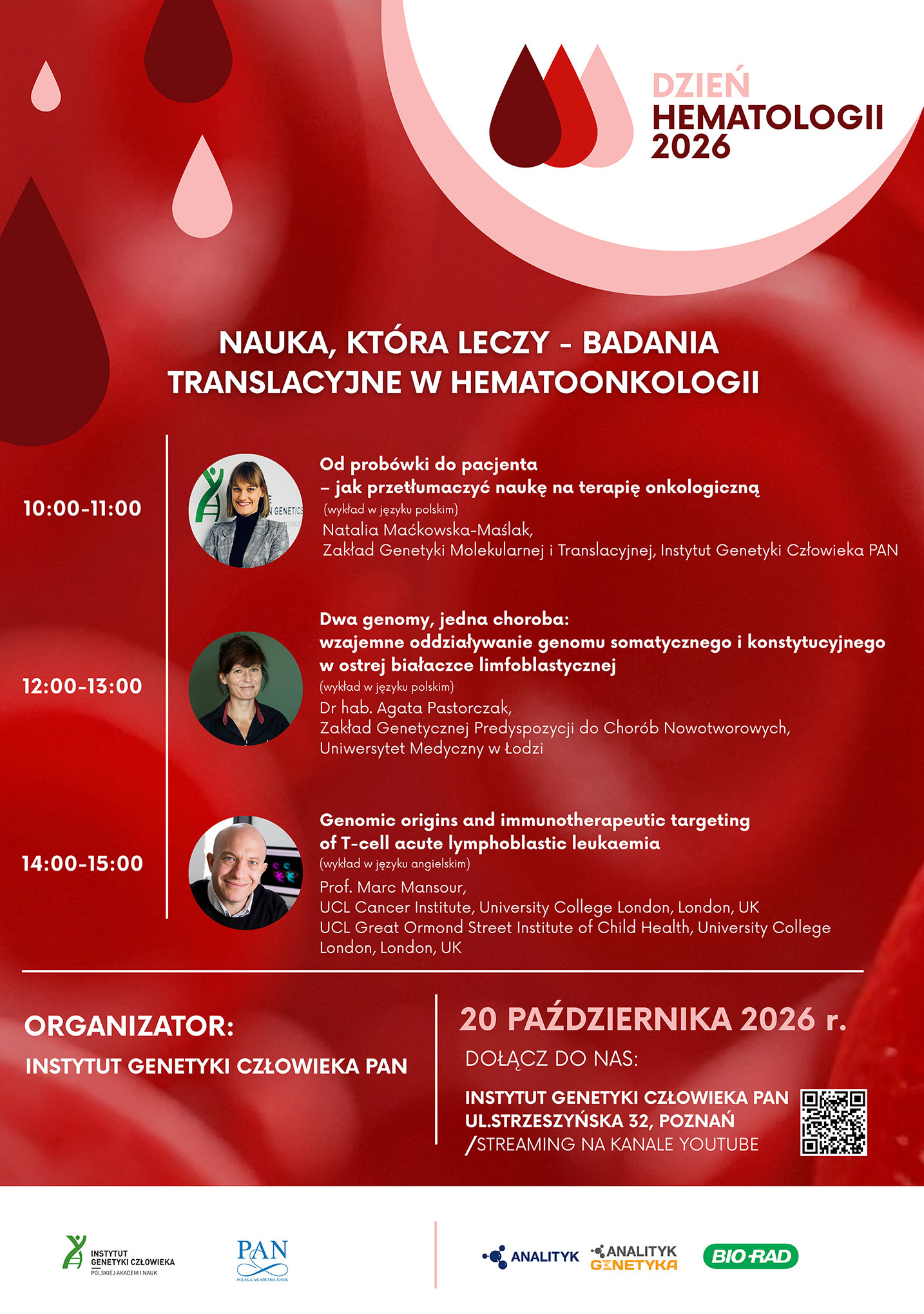 Dzień Hematologii 2026 plakat