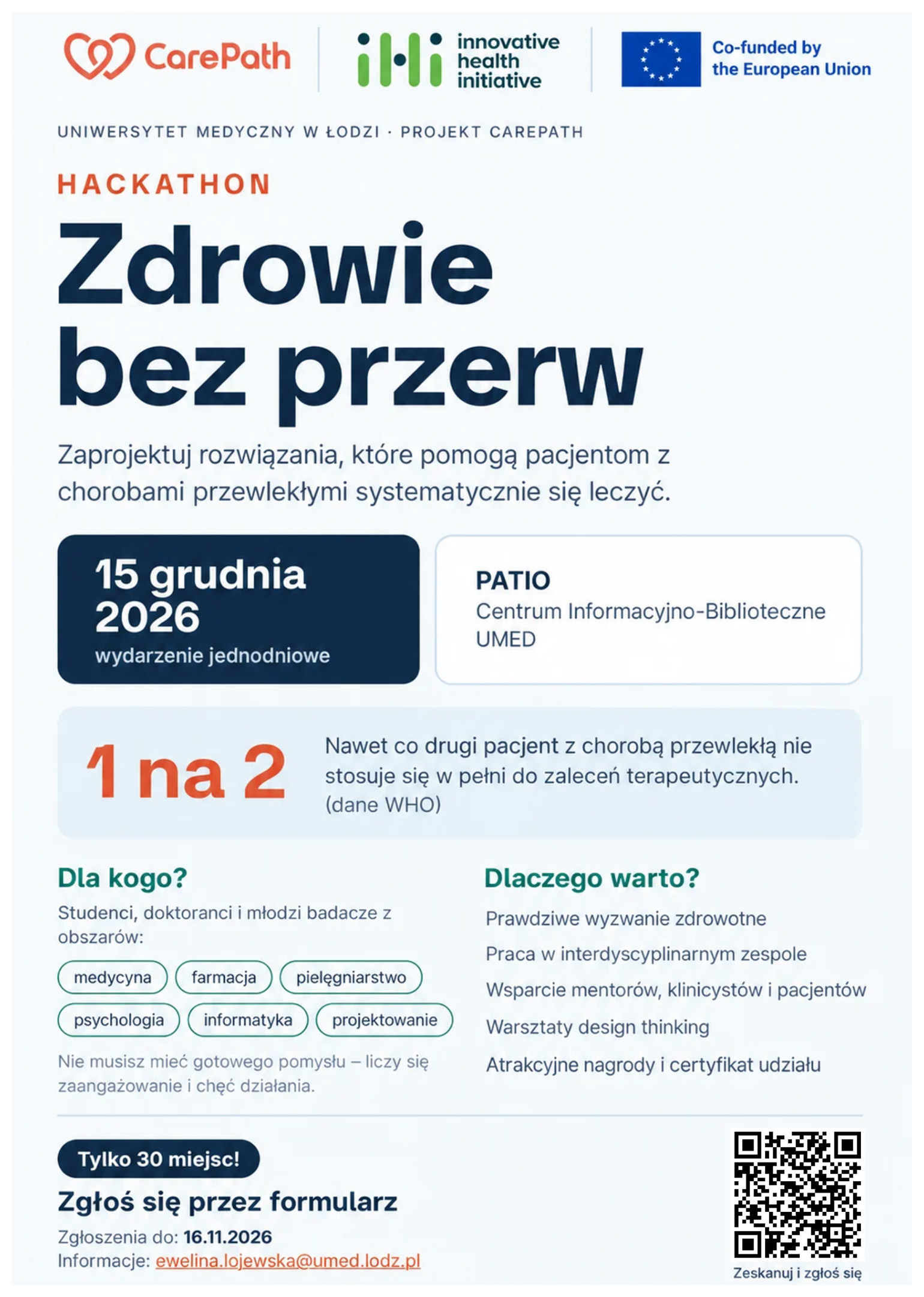 Hackathon plakat