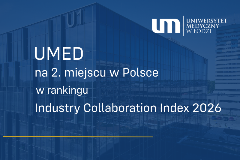 UMED 2. miejscem w Polsce w Industry Collaboration Index 2026