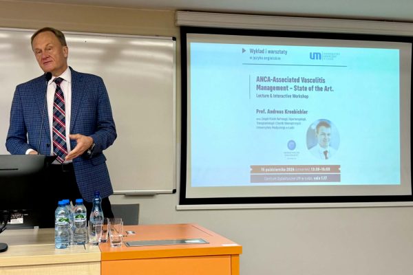 Spotkanie naukowo-dydaktyczne poświęcone zapaleniom naczyń związanym z ANCA